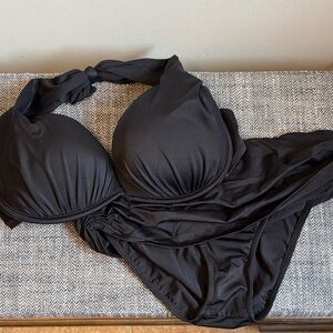 Venus Black Bikini Set